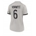 Cheap Paris Saint-Germain Marco Verratti #6 Away Football Shirt Women 2022-23 Short Sleeve